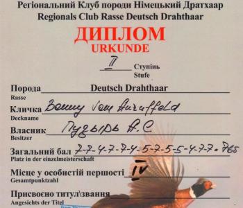 Результат на змаганнях пам'яті С.М. Сіроштана.
